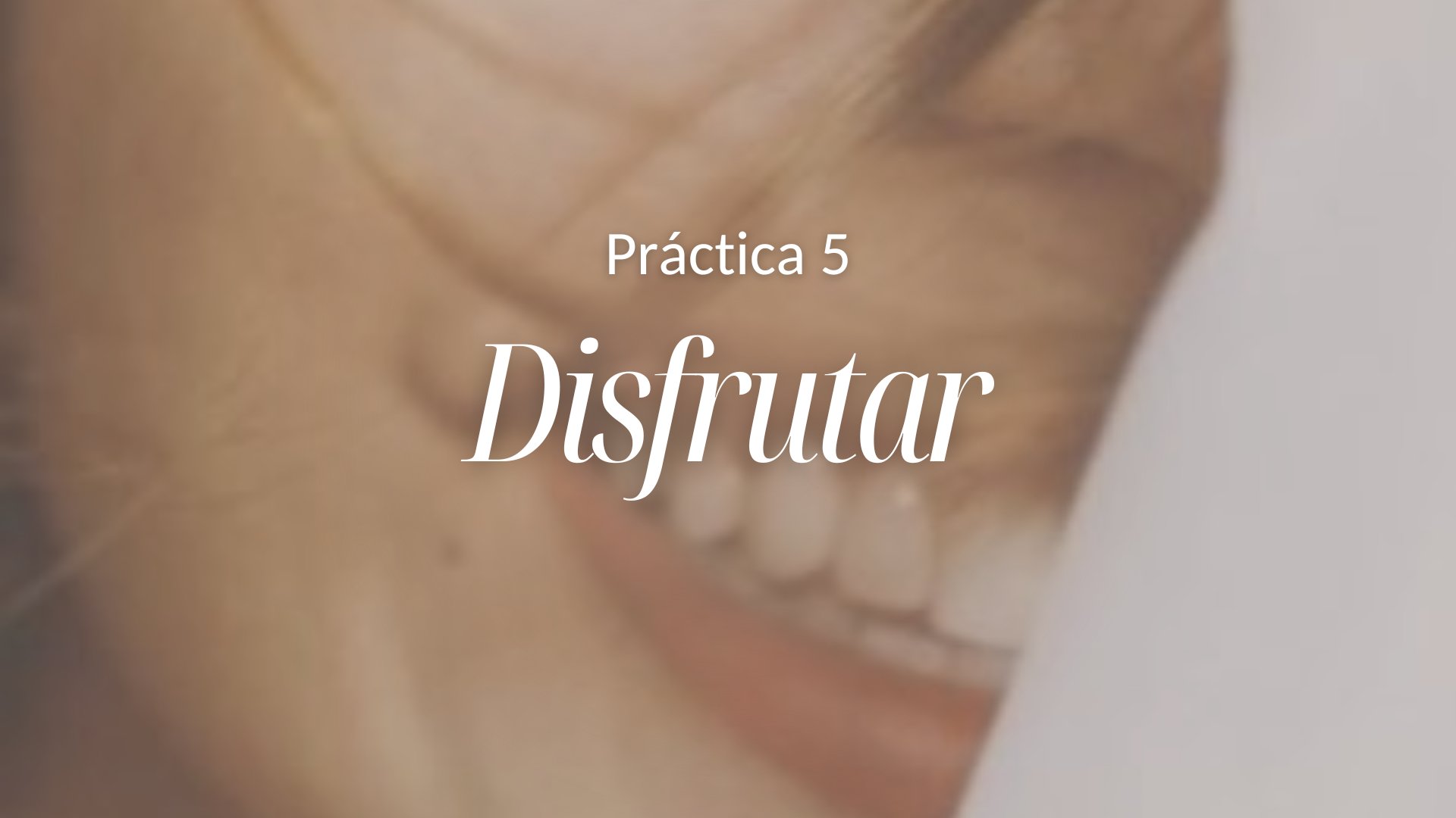 Disfrutar